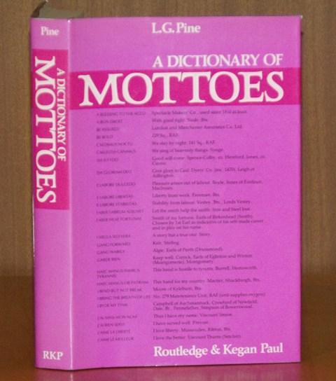 Image for A Dictionary of Mottoes.