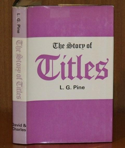 Image for The Story of Titles. Signed copy.