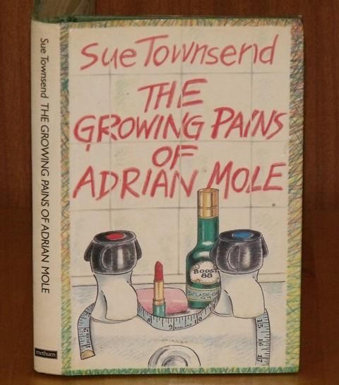 Image for The Growing Pains of Adrian Mole. Line drawings by Caroline Holden.