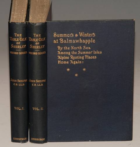 Image for Summers and Winters at Balmawhapple A Second Series of The Table-Talk of Shirley by John Skelton C.B.LL.D. TWO VOLUMES.