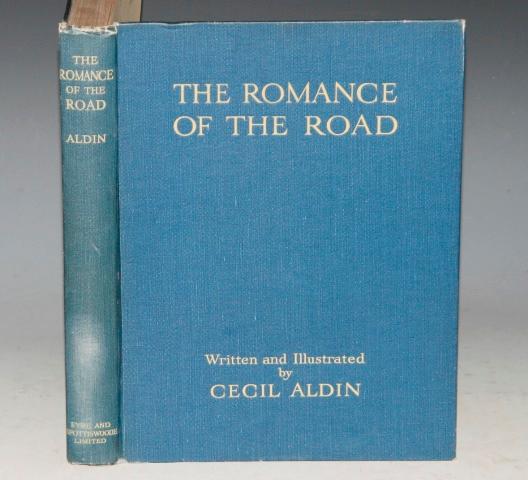Image for The Romance of the Road. Written & illustrated by C. Aldin. ‘Cheap Edition’