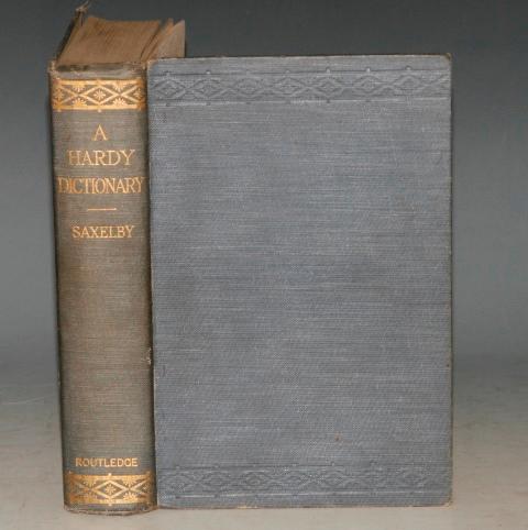 Image for A Thomas Hardy Dictionary. The Characters and Scenes of the Novels and Poems Alphabetically Arranged and Described.