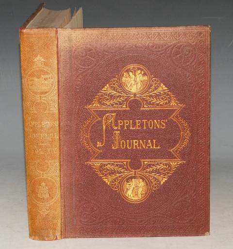 Image for Appleton’s Journal of Literature, Science and Art. Volume Fourteenth, From No. 328 to 353 inclusive. July 3 to December 25, 1875. Contains Thomas Hardy’s The Fire at Tranter Sweatley’s.