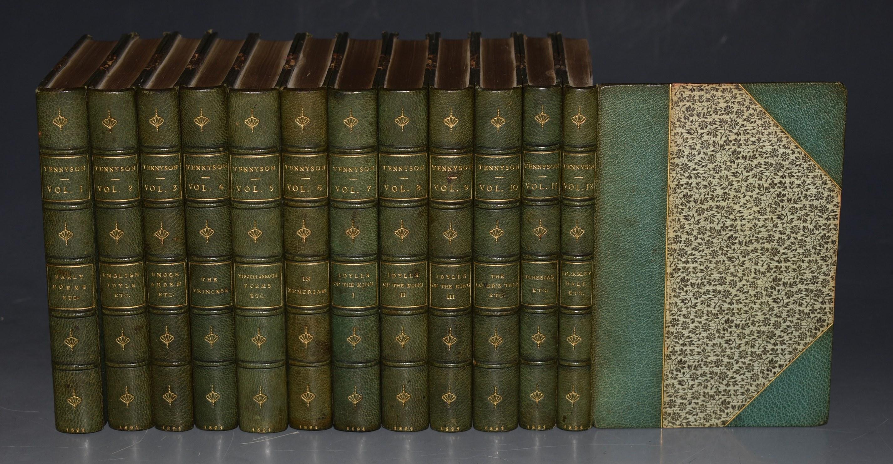 Image for The Works of Alfred Lord Tennyson. In Twelve Volumes. Pocket Edition.