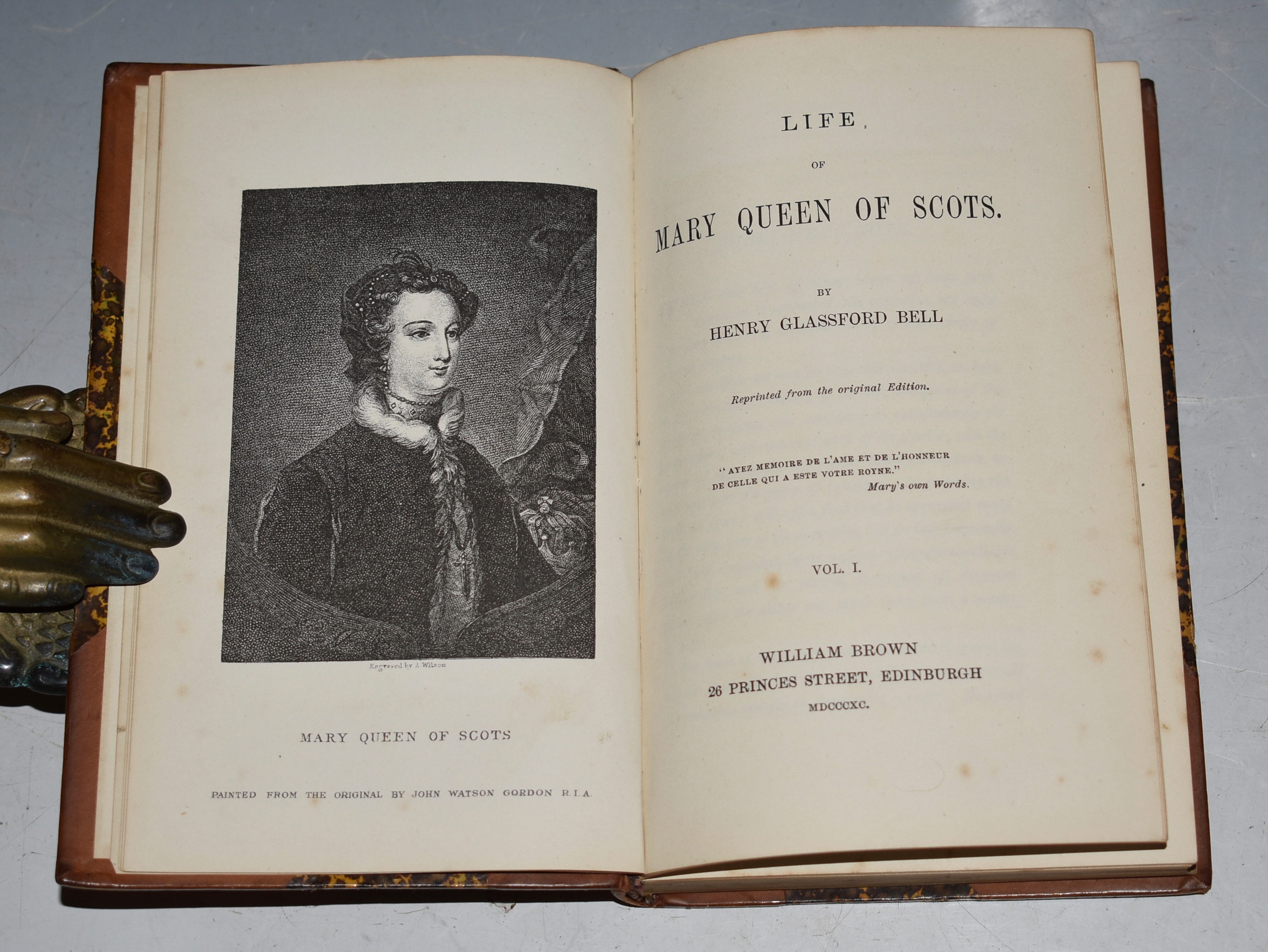 The Life of Mary Queen of Scots. In Two Volumes. Reprinted from the ...