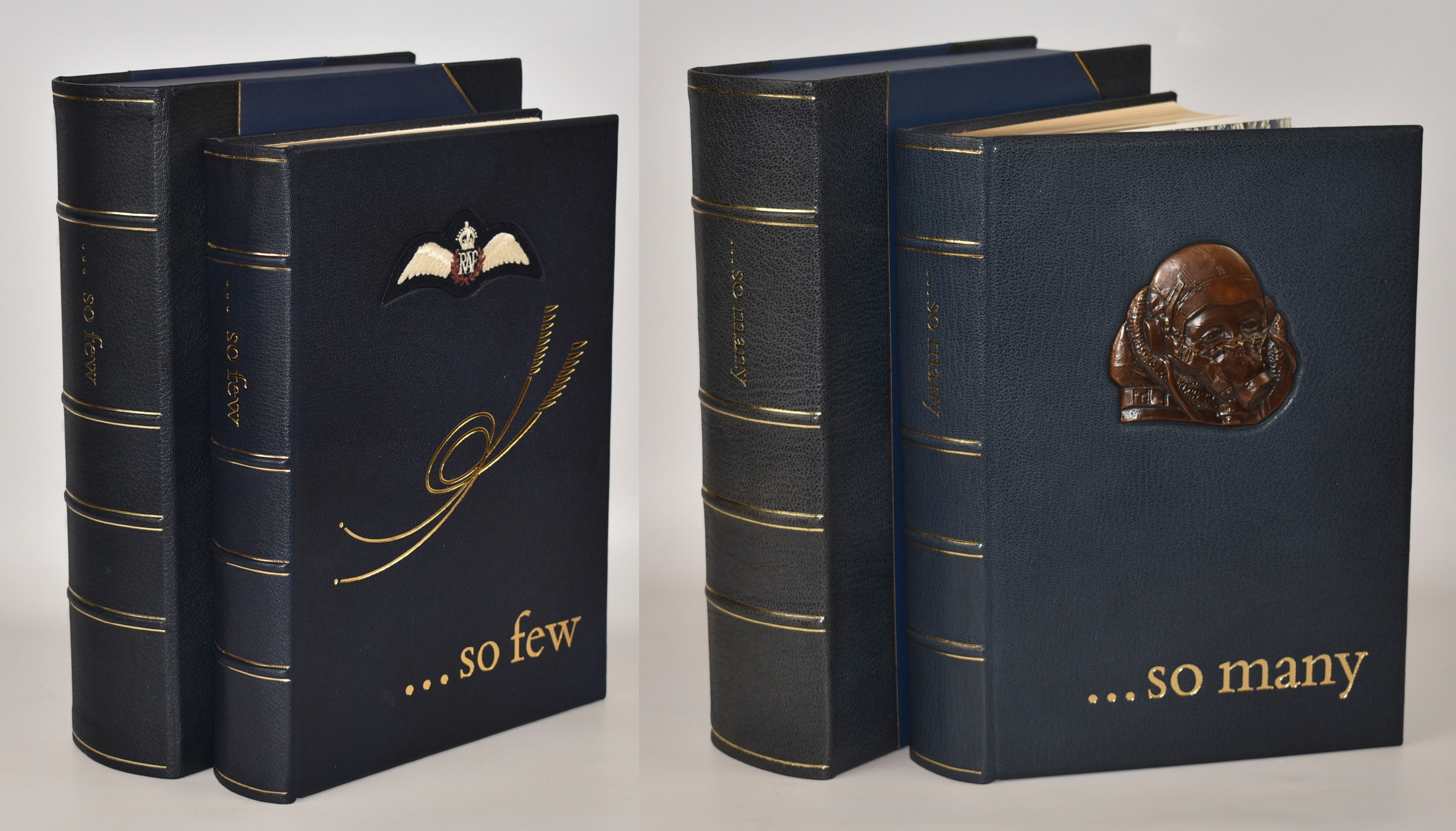 Image for ...So Few. A Folio. Dedicated to All Who Fought and Won the Battle of Britain, 10th July-31st October 1940. 1990; ... So Many. A Folio Dedicated to All Who Served with RAF Bomber Command 1939-45. TWO COMMEMORATIVE VOLUMES COMPRISING;
