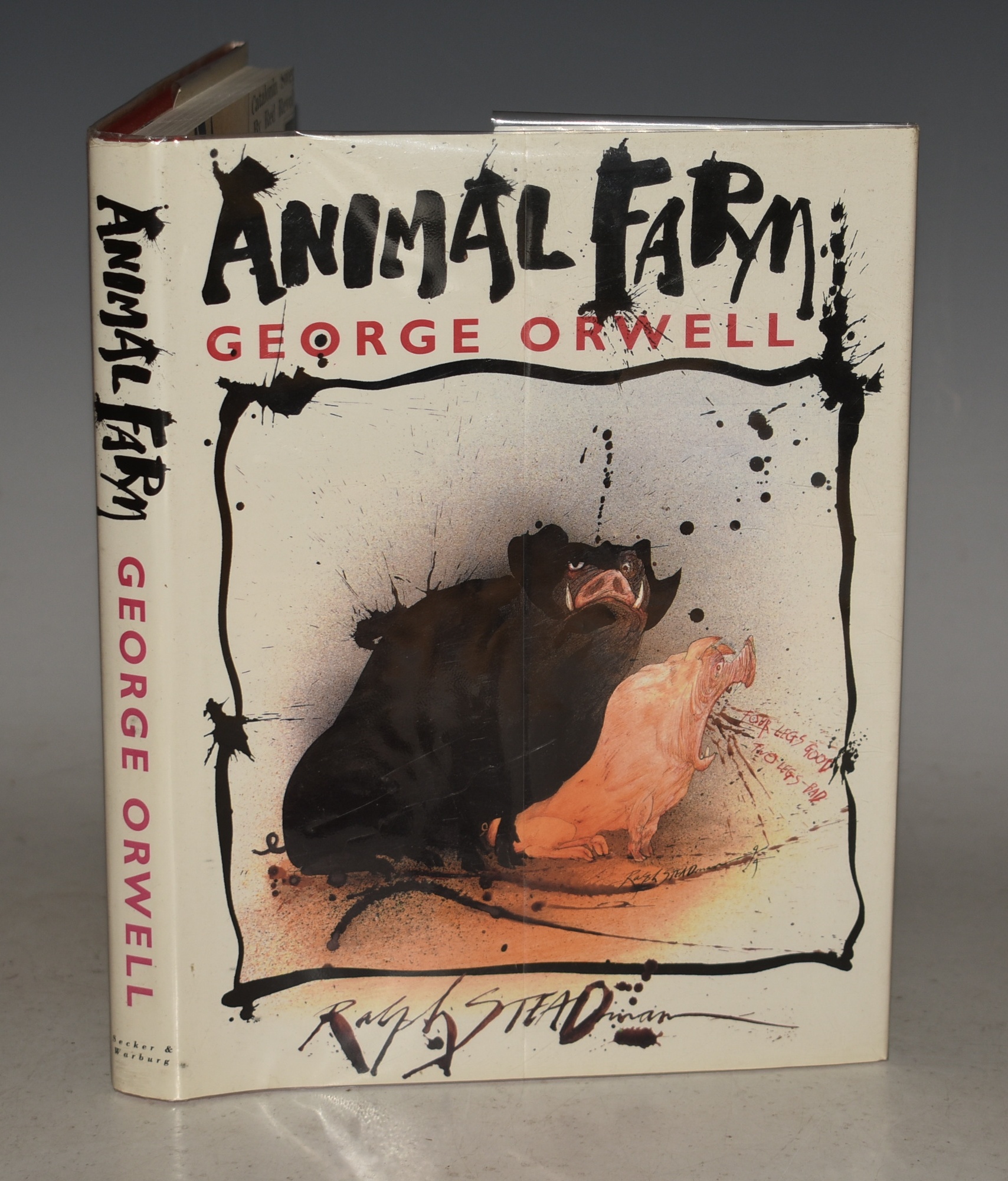 Animal Farm. A Fairy Story. Pictures by Ralph Steadman.