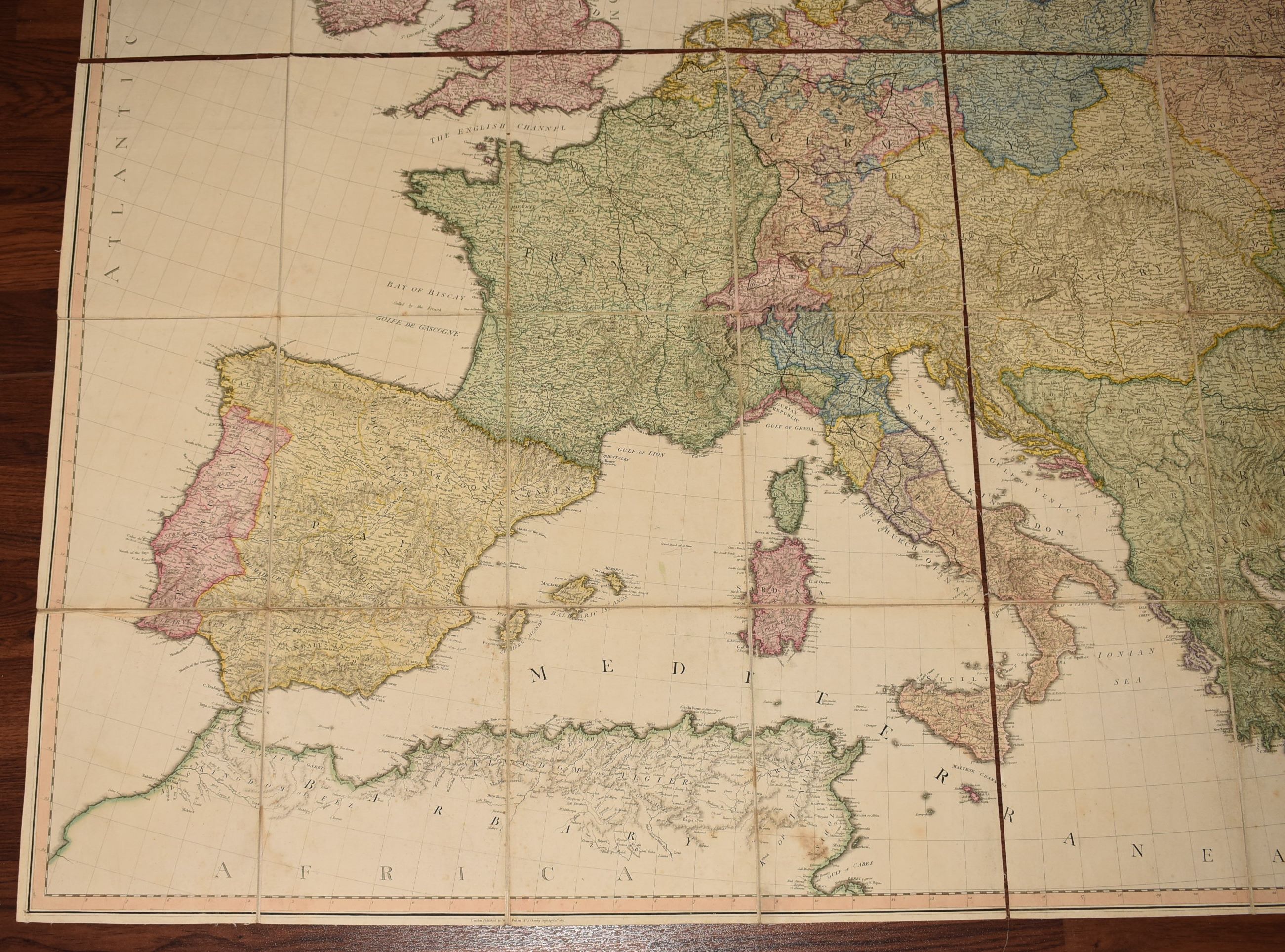 A Map of Europe In which are delineated its Grand Modern Divisions, as ...