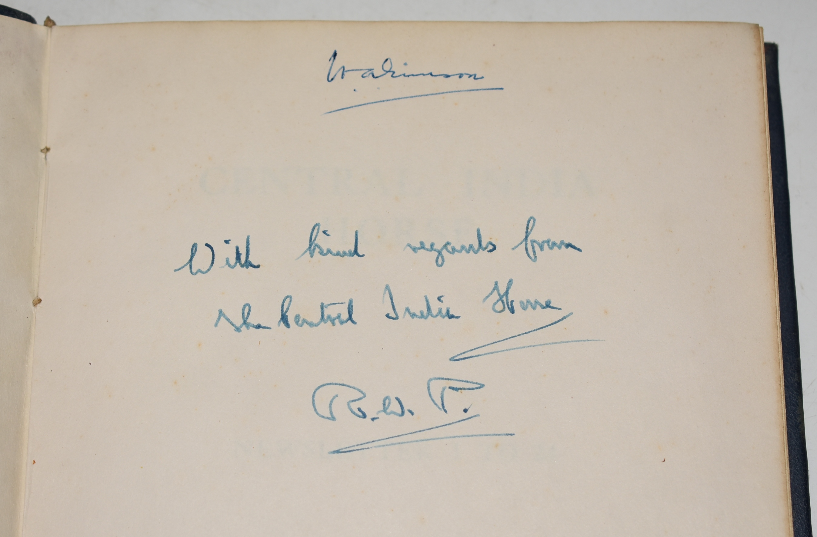 The Central India Horse Regiment Newsletters Newsletter 1-24. July 1940 ...